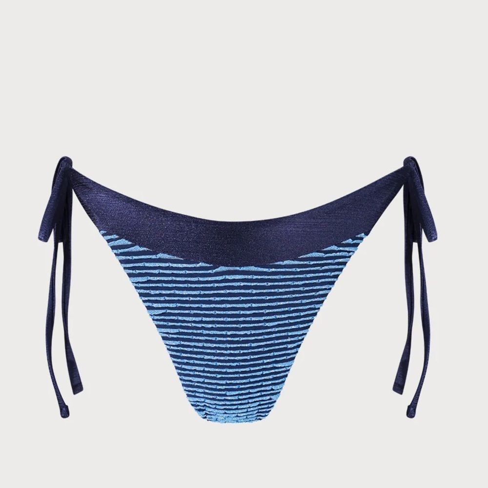Berlook Textured Frill Triangle Bikini Set - Picture 8 of 8